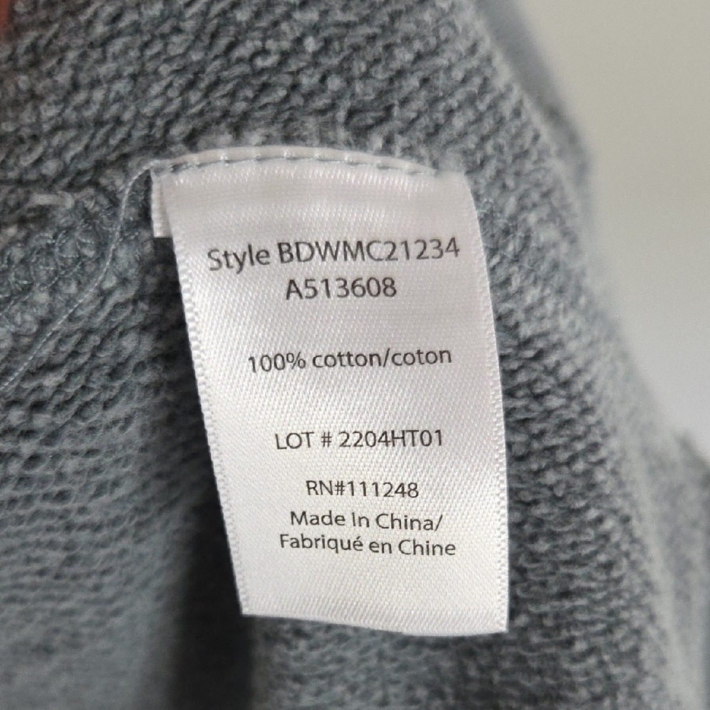 Barefoot Dreams Cozy Gray Open Front Cardigan - Picture 4 of 4